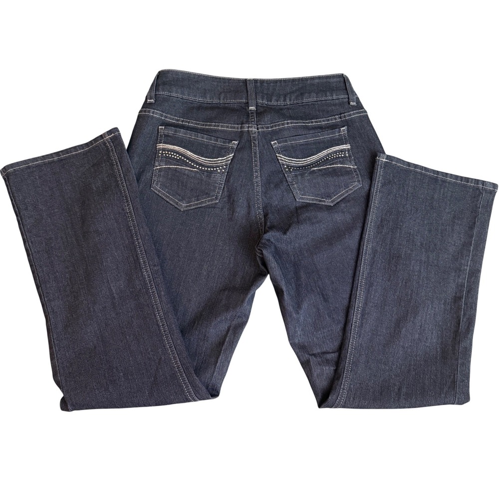 Riders by Lee Midrise Bootcut Dark Wash Denim Jeans Size 6P‎